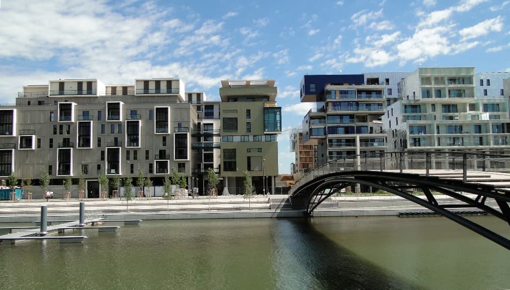 La place nautique Lyon Confluence