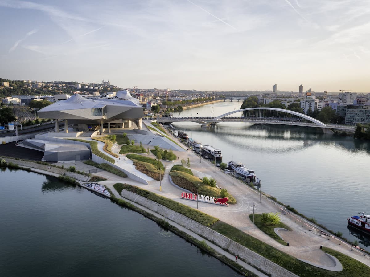 La pointe du Confluent Lyon